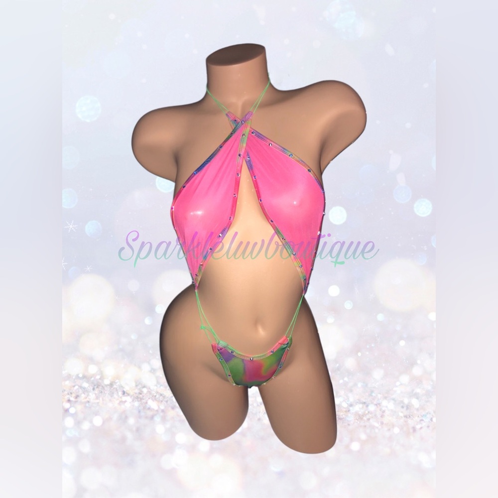 Rhinestone sling